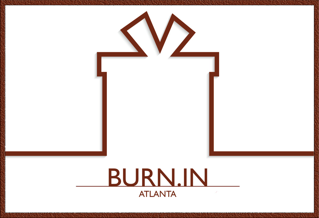 Burn.in Candle Co. Gift Card